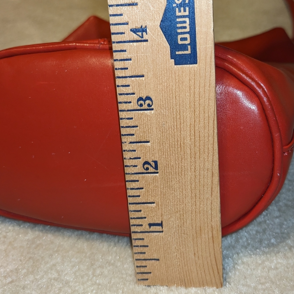 Red small Wilson's Leather Hobo bag - Picture 6 of 6